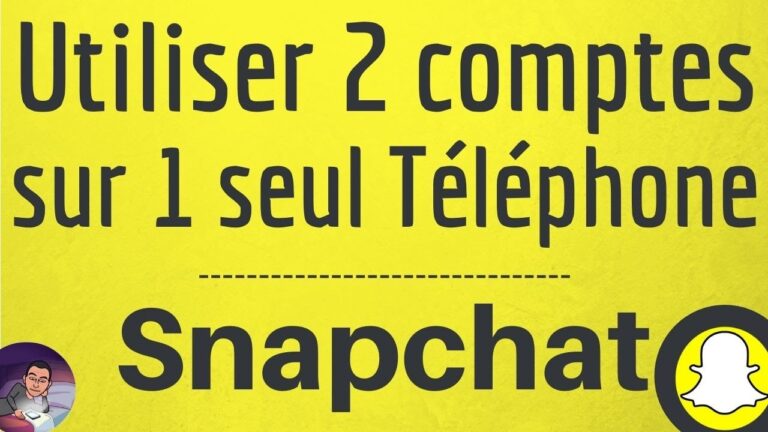 Doublez vos possibilités sur Snapchat : Créez deux comptes Snap en quelques clics!