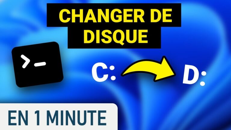 Optimisez votre expérience informatique avec CMD : Changez de disque en un instant !