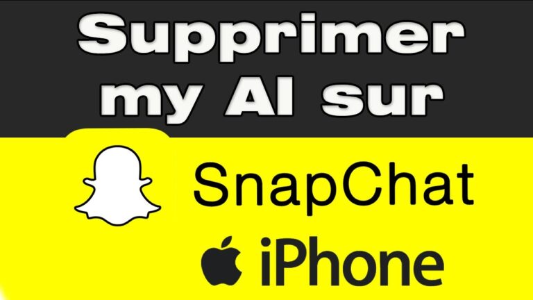 Supprimer Snapchat sur iPhone : Découvrez comment effacer my al et libérer de l&#8217;espace !